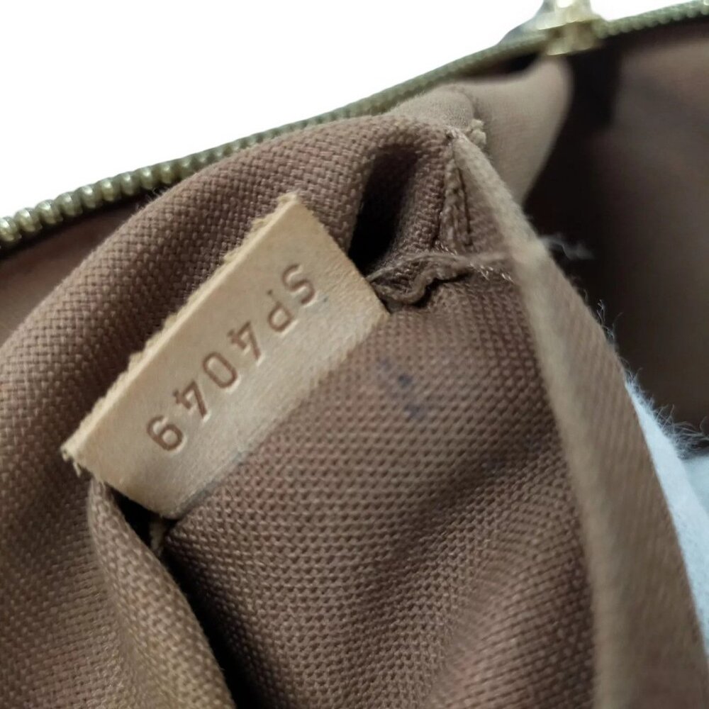 072411AL (S6) Louis Vuitton Tote Bag Tivoli GM Brown Monogram - Picture 8 of 9